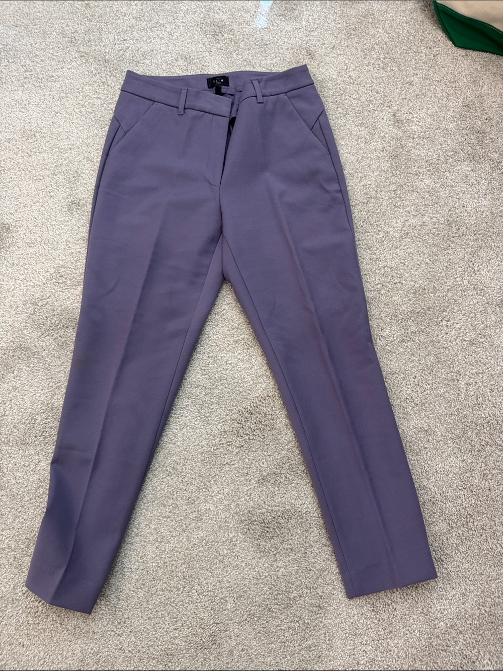 Women’s Tailored Purple Dress Pants